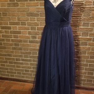 Sz 8 Navy Blue Alfred Angelo bridesmaid dress